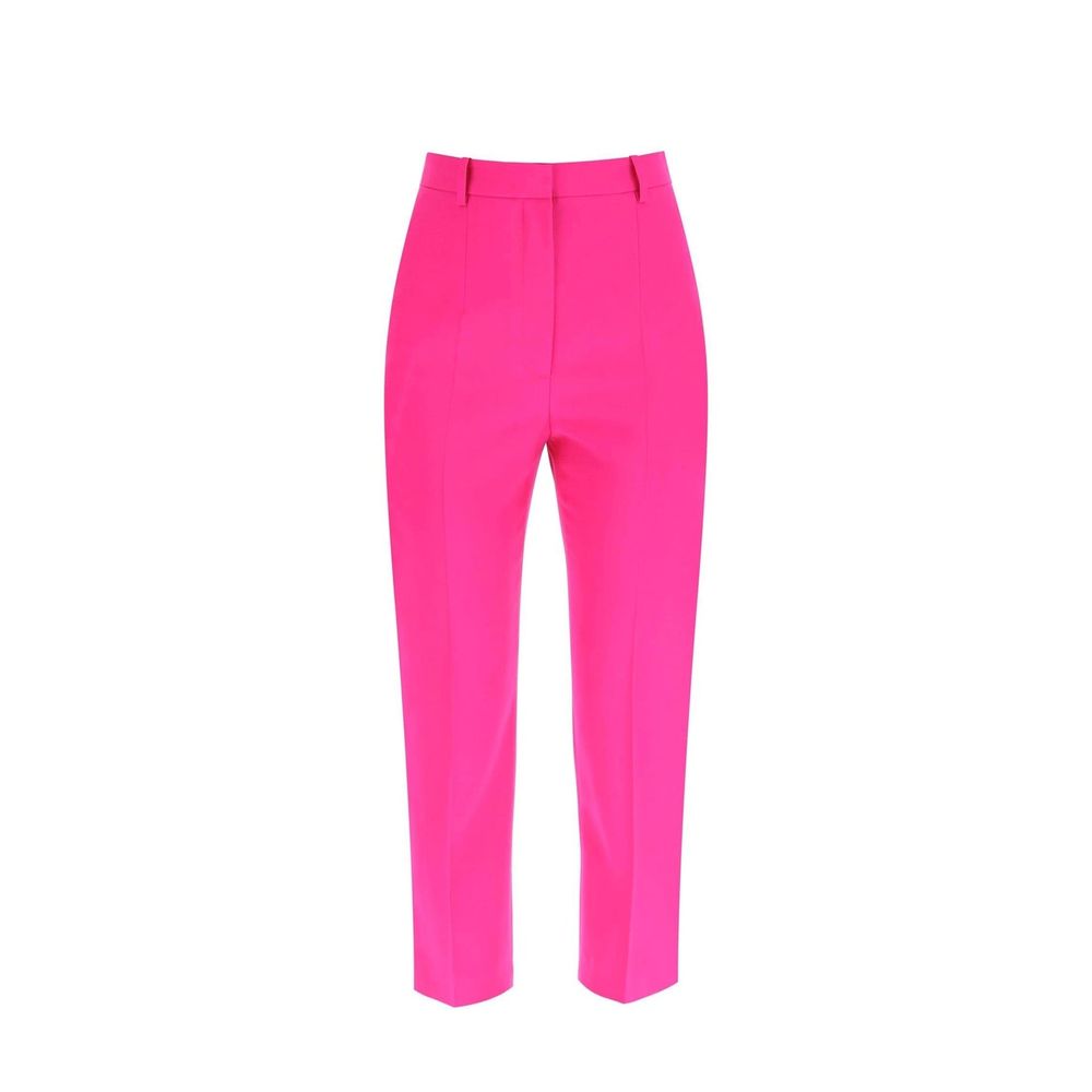 Alexander McQueen Multicolor Wool Casual Pants