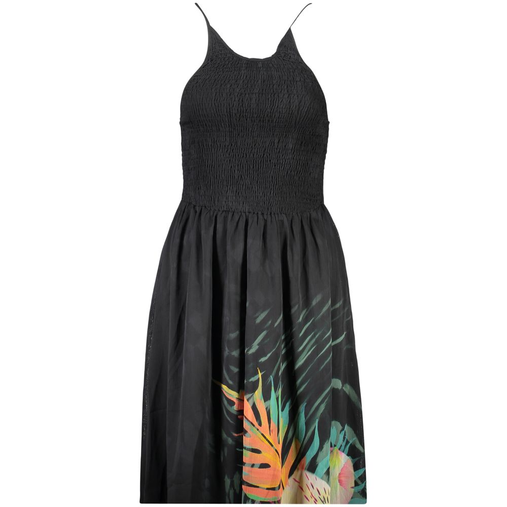 Desigual Black Polyester Women's Dress