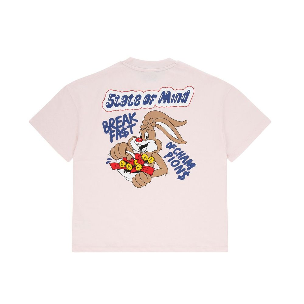 5TATE OF MIND Pink Cotton T-Shirt