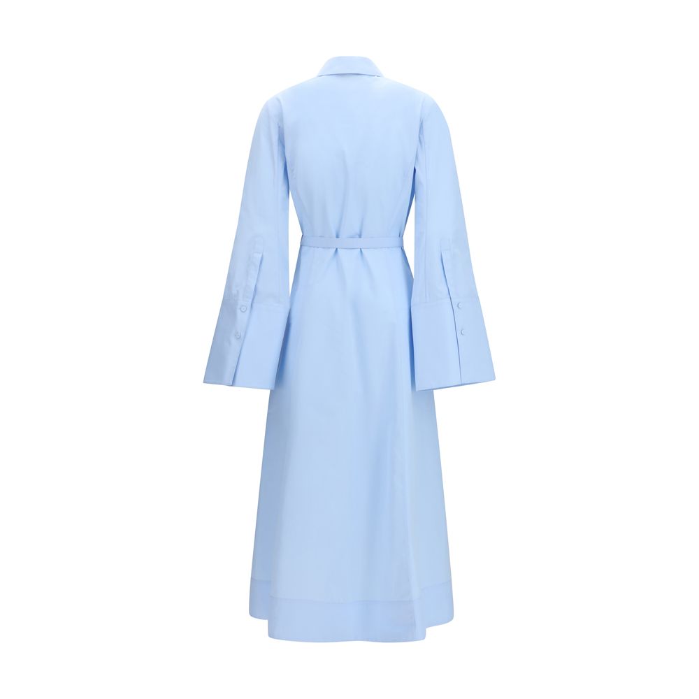 Gabriela Hearst Blue Cotton Casual Dress