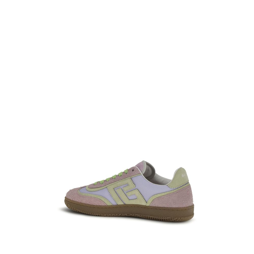 Balmain Multicolor Calf Leather Bos Taurus Athletic Sneakers