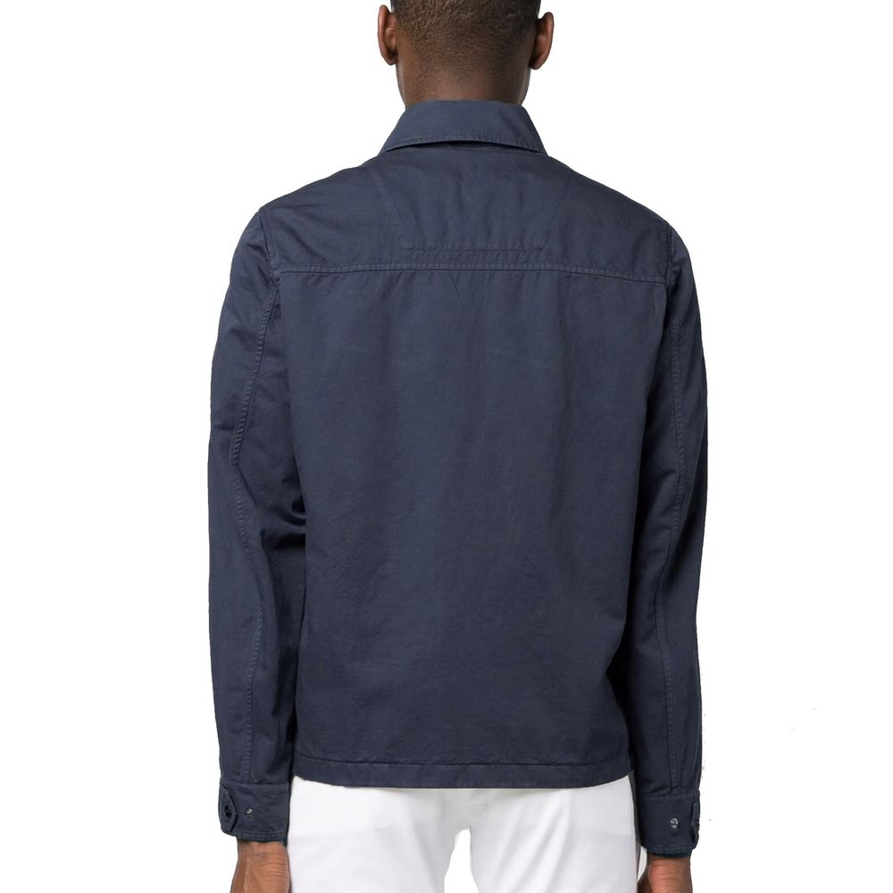 Herno Blue Cotton Jacket