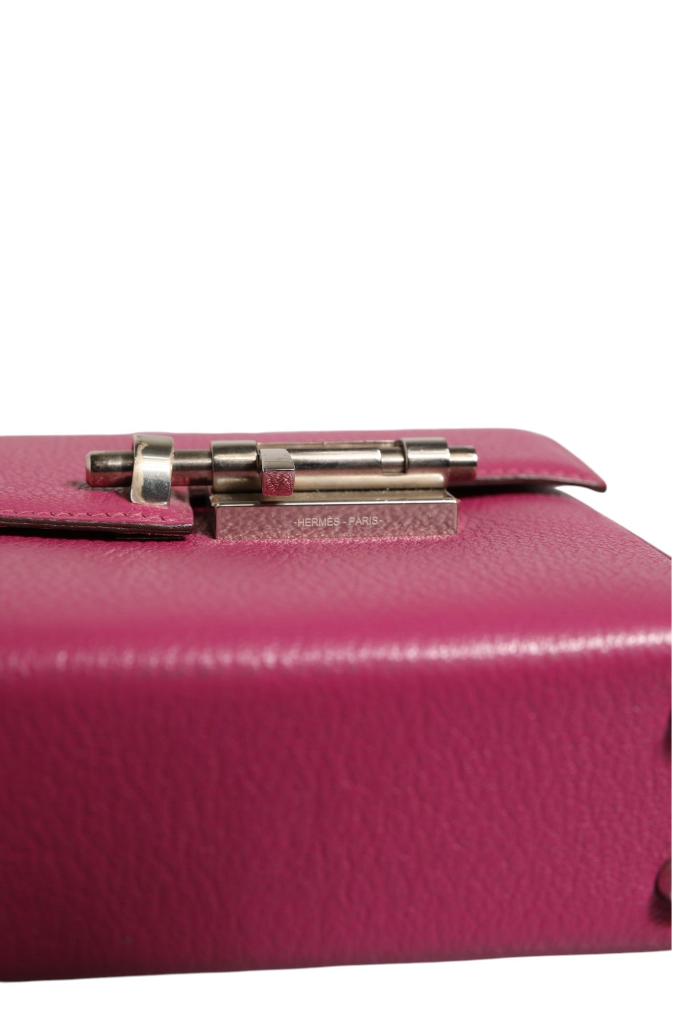 Hermès Mini Verrou Chaine Bag Chevre Mysore Magnolia
