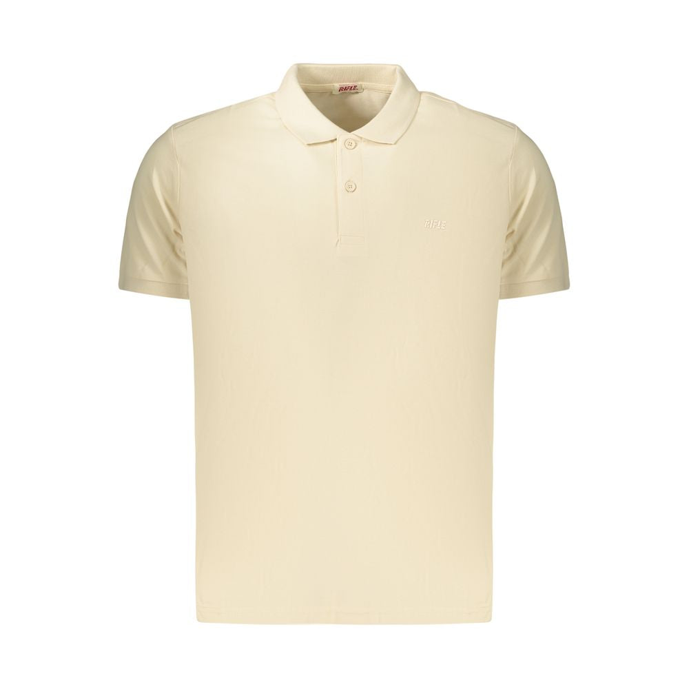 Rifle Beige Cotton Men's Polo