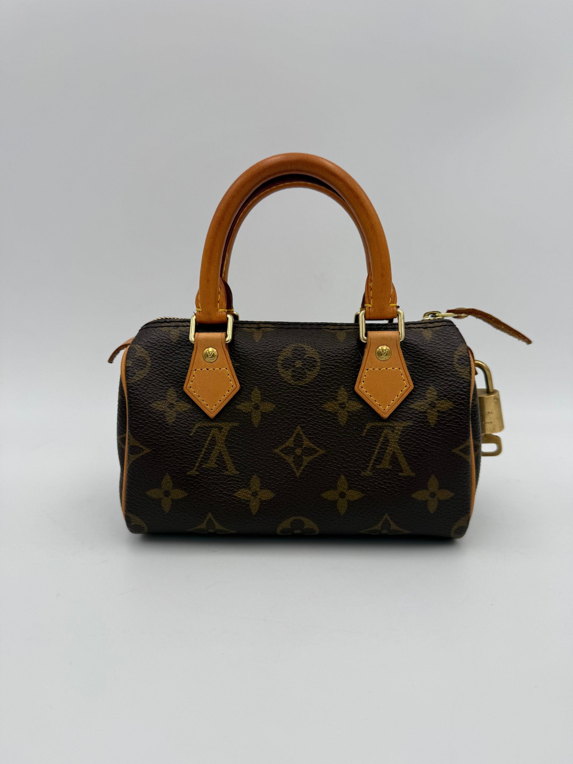 Louis Vuitton LOUIS VUITTON Nano Speedy Monogram Handbag