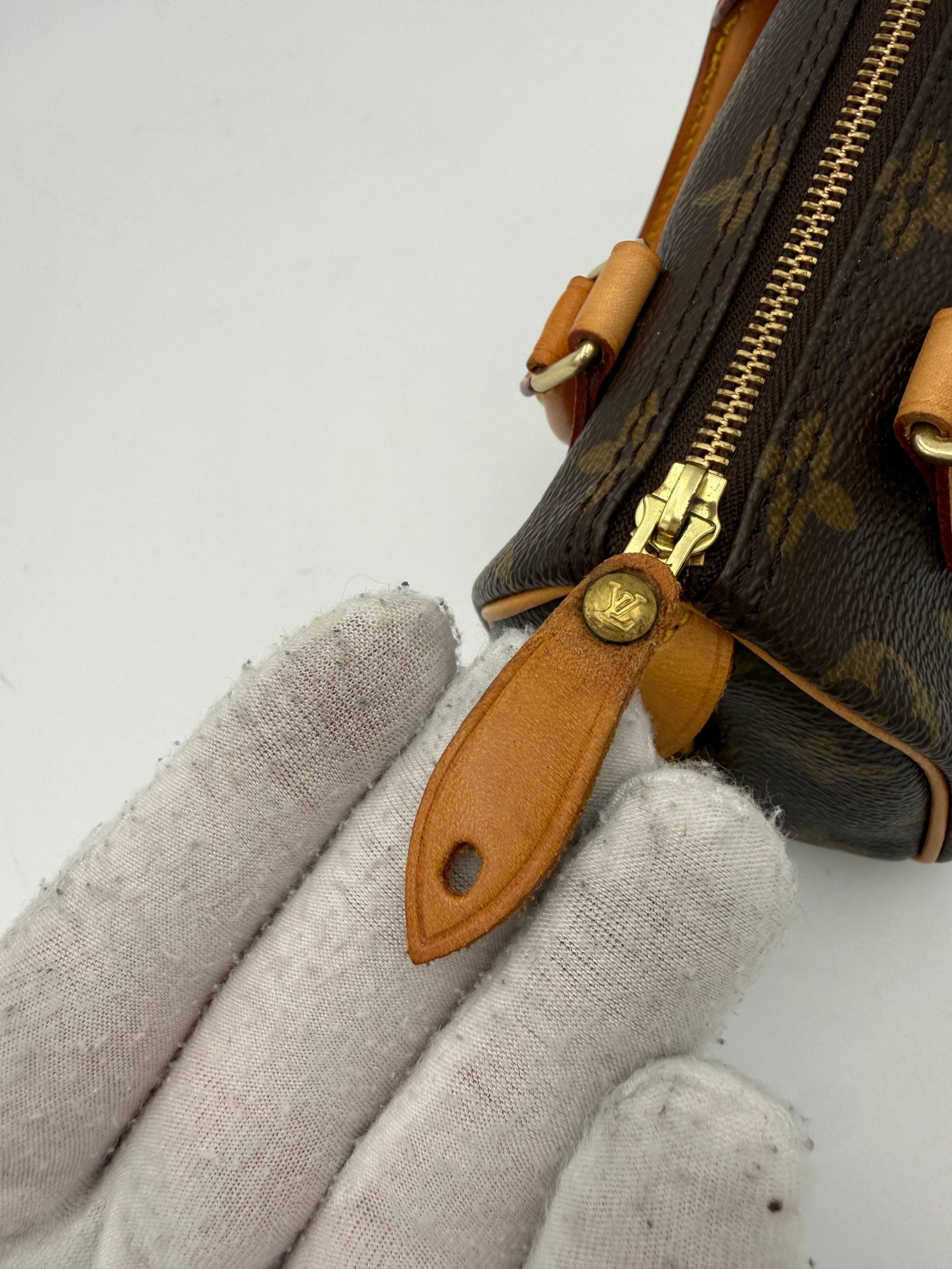 Louis Vuitton LOUIS VUITTON Nano Speedy Monogram Handbag