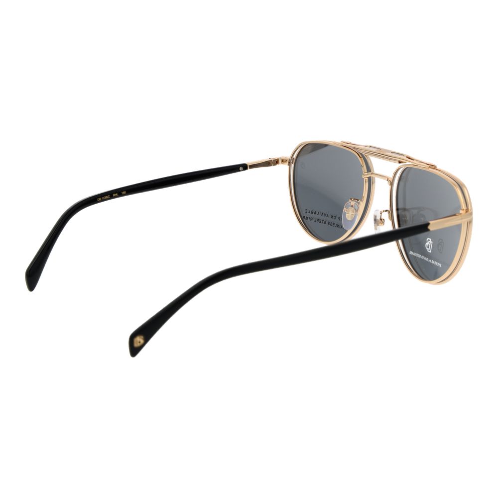 David Beckham Gold Metal Glasses (Frames)