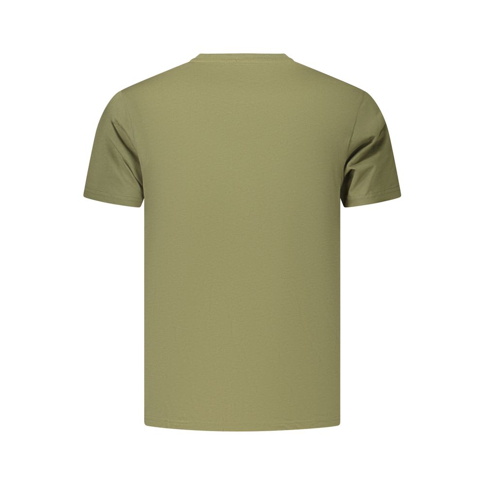 Coveri Moving Verde Cotton Mens TShirt