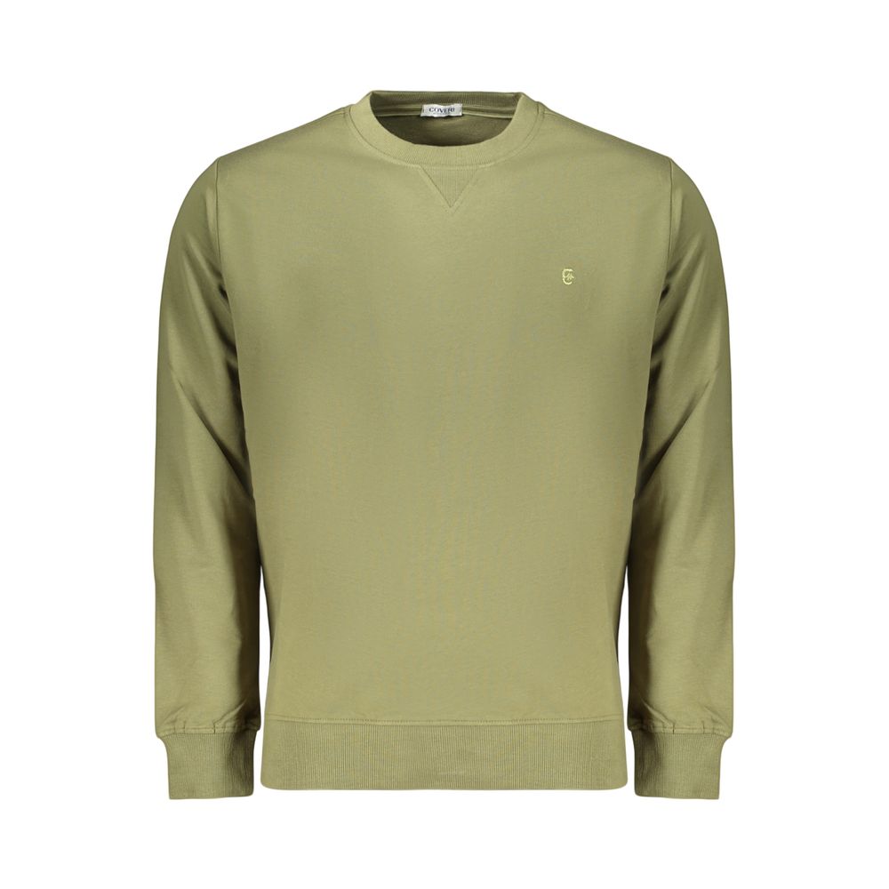 Coveri Moving Verde Cotton Men's Sweatshirt