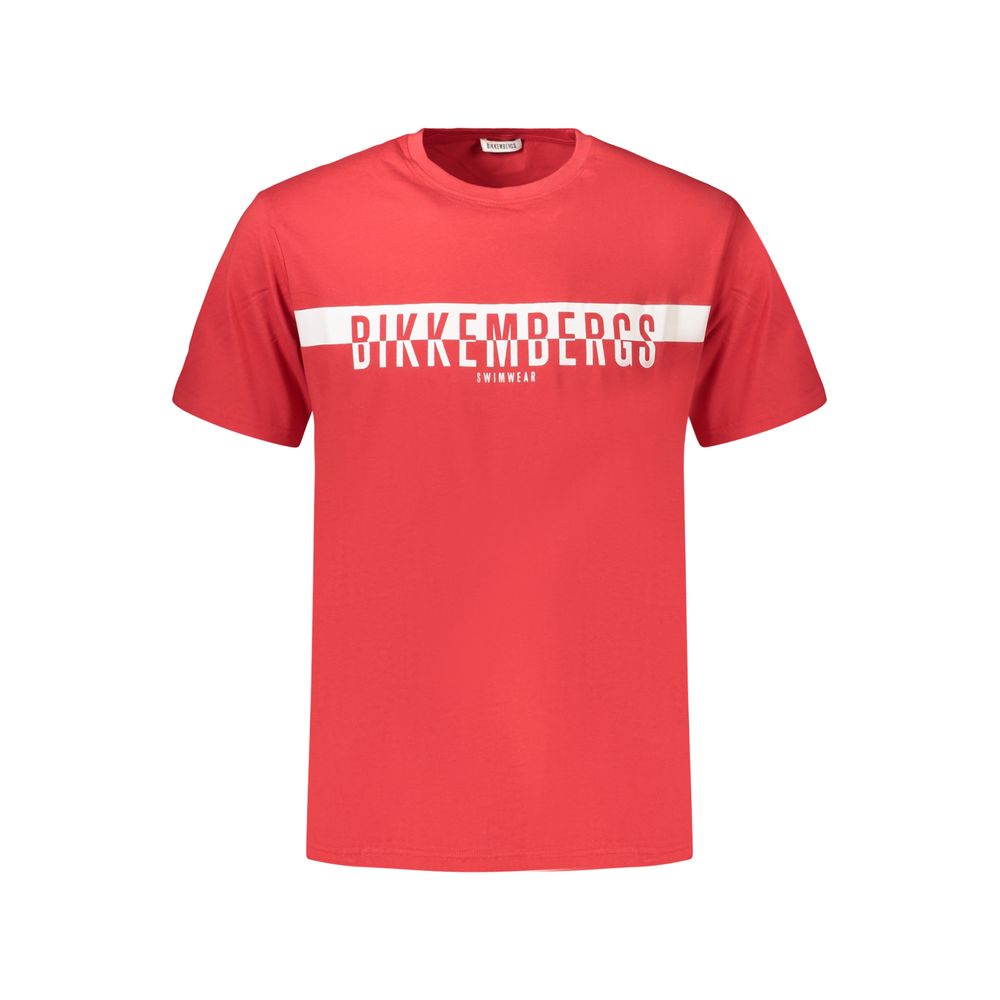 Bikkembergs Bianco Cotton Men T-Shirt