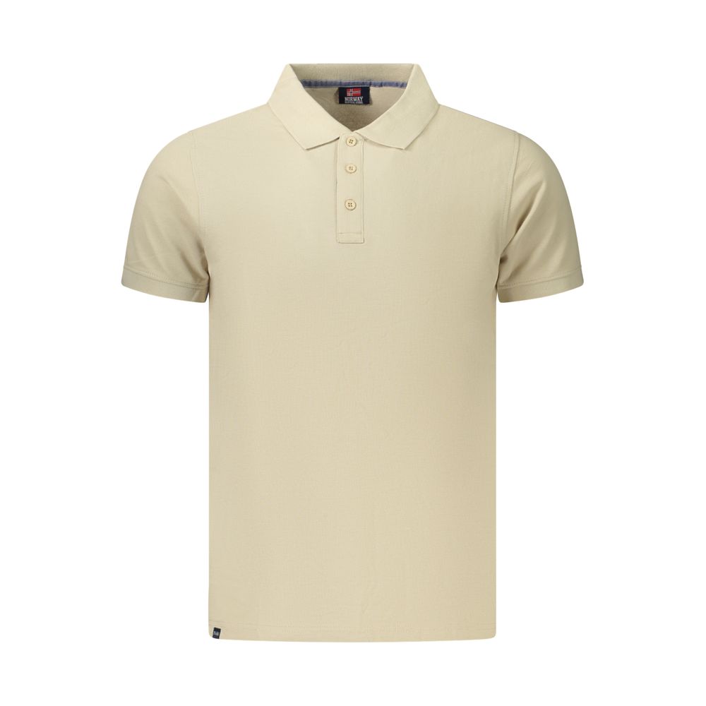 Norway 1963 Beige Cotton Men's Polo