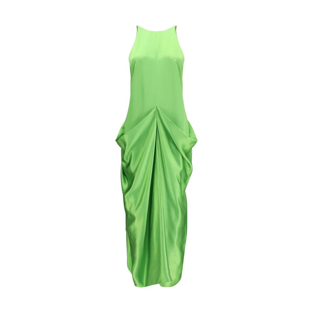 Khaite Bicolor Copper Casual Dress