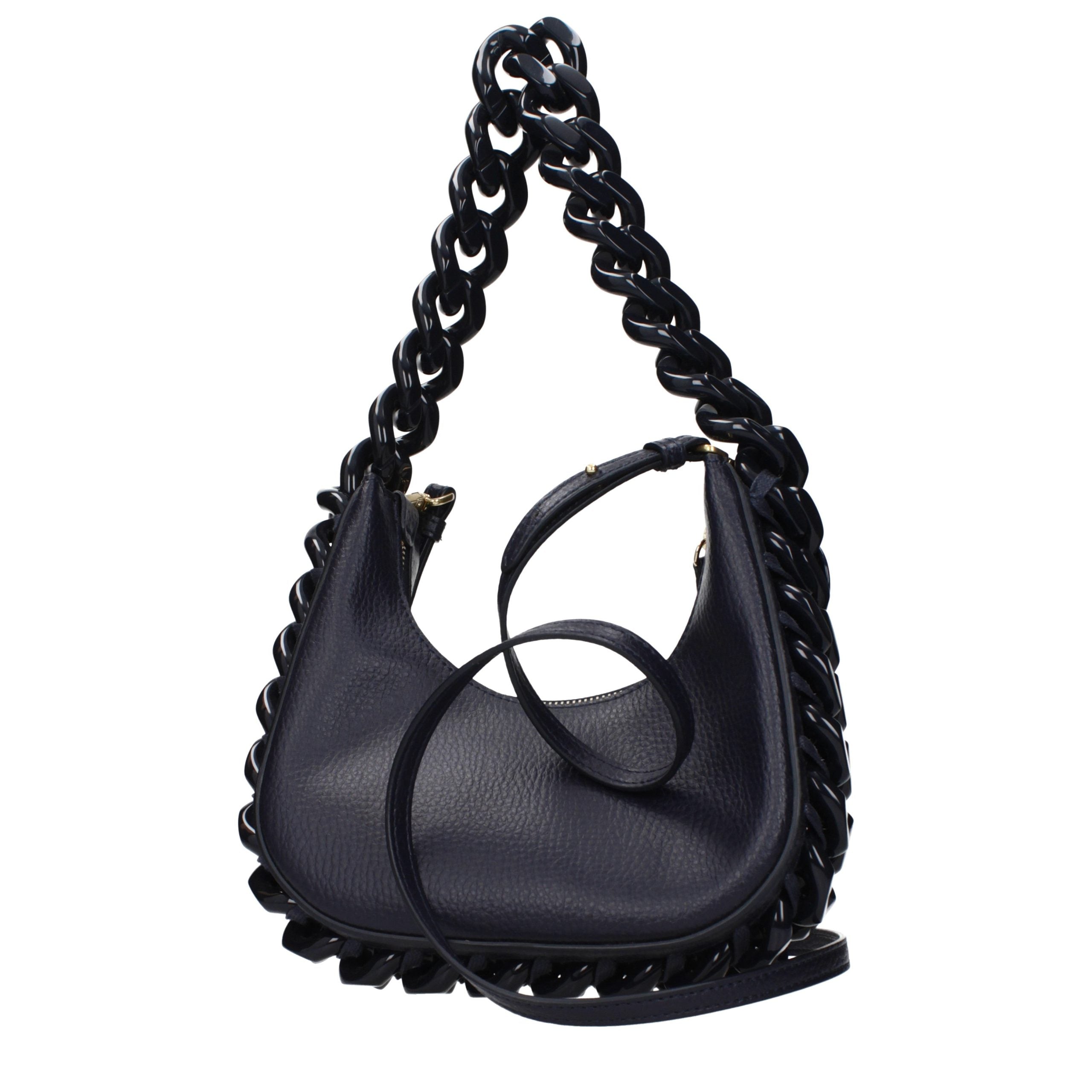 Stella McCartney Blue Leather Shoulder Bag