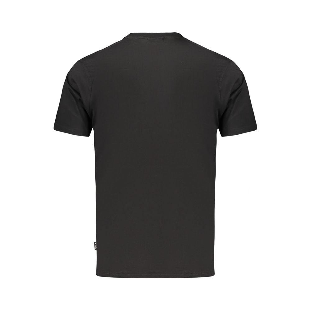 Fila Black Cotton Men's T-Shirt