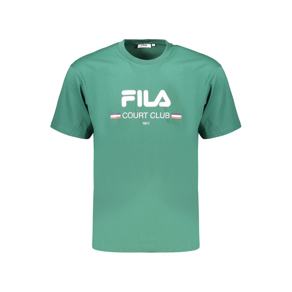 Fila Green Cotton Men's T-Shirt
