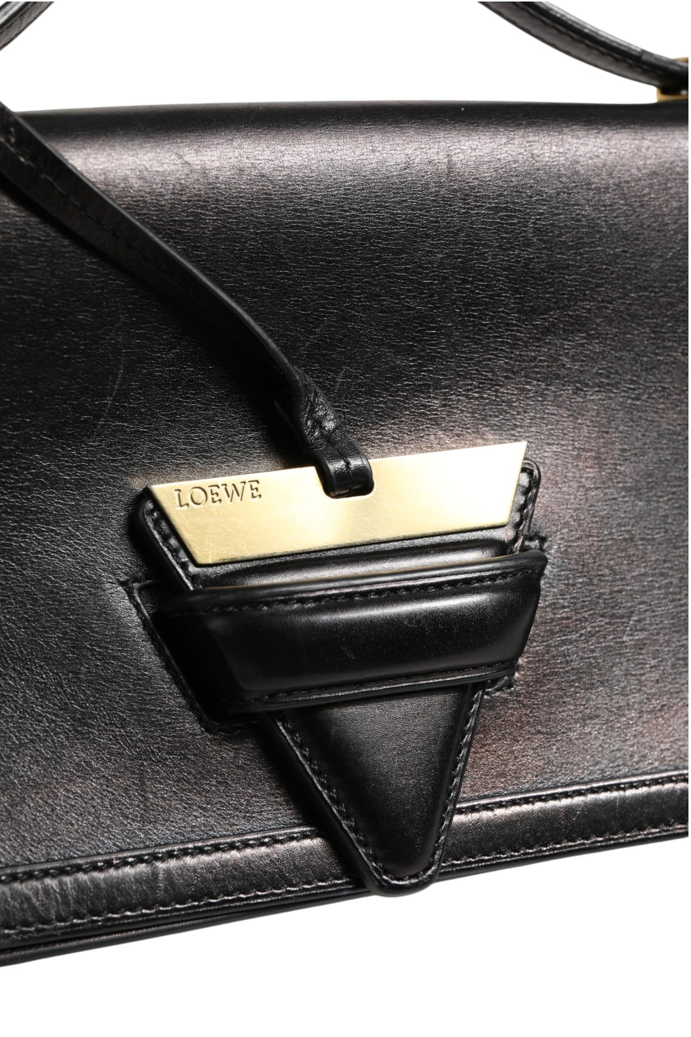 Loewe Barcelona Medium Leather Shoulder Bag