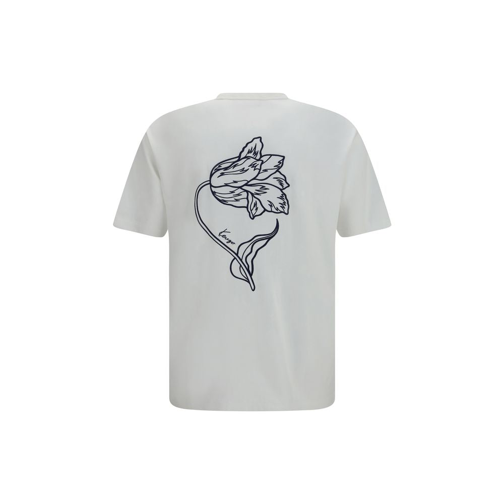 Kenzo White Cotton T-Shirt