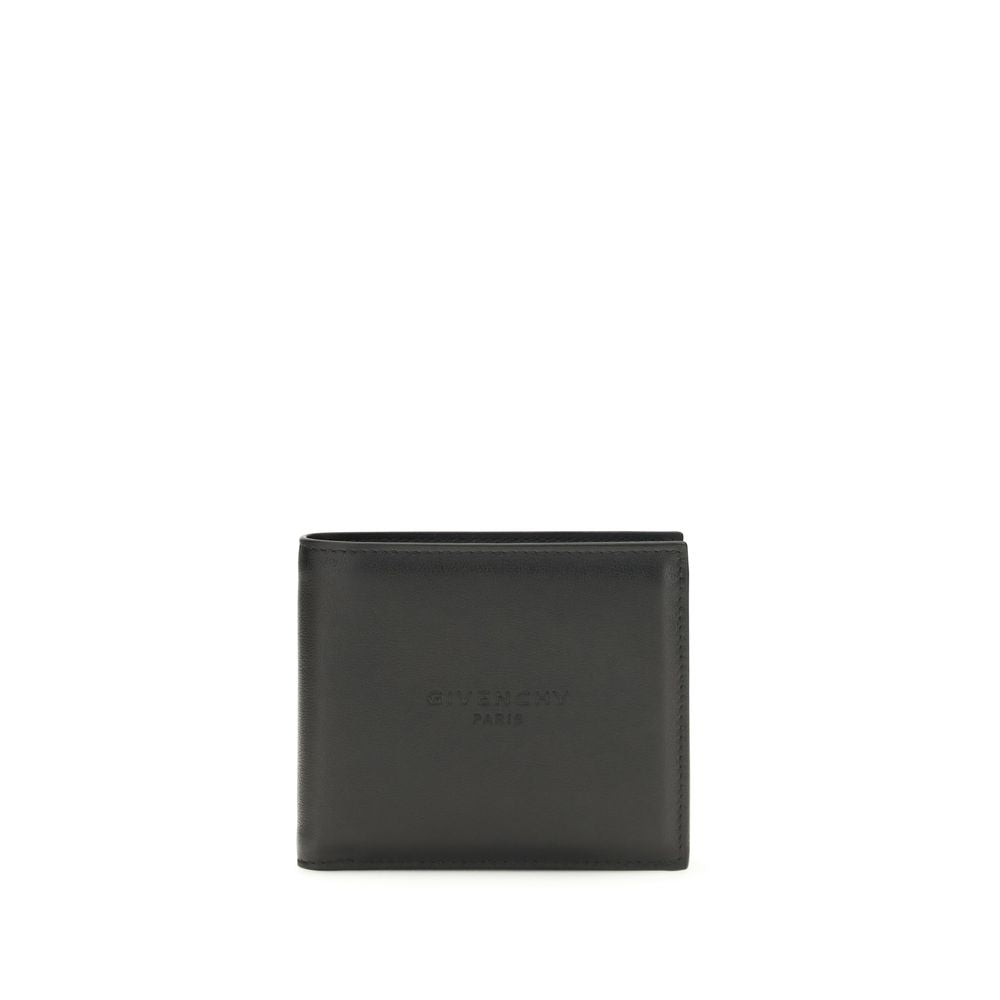 Givenchy Black Calf Leather Bos Taurus Wallet