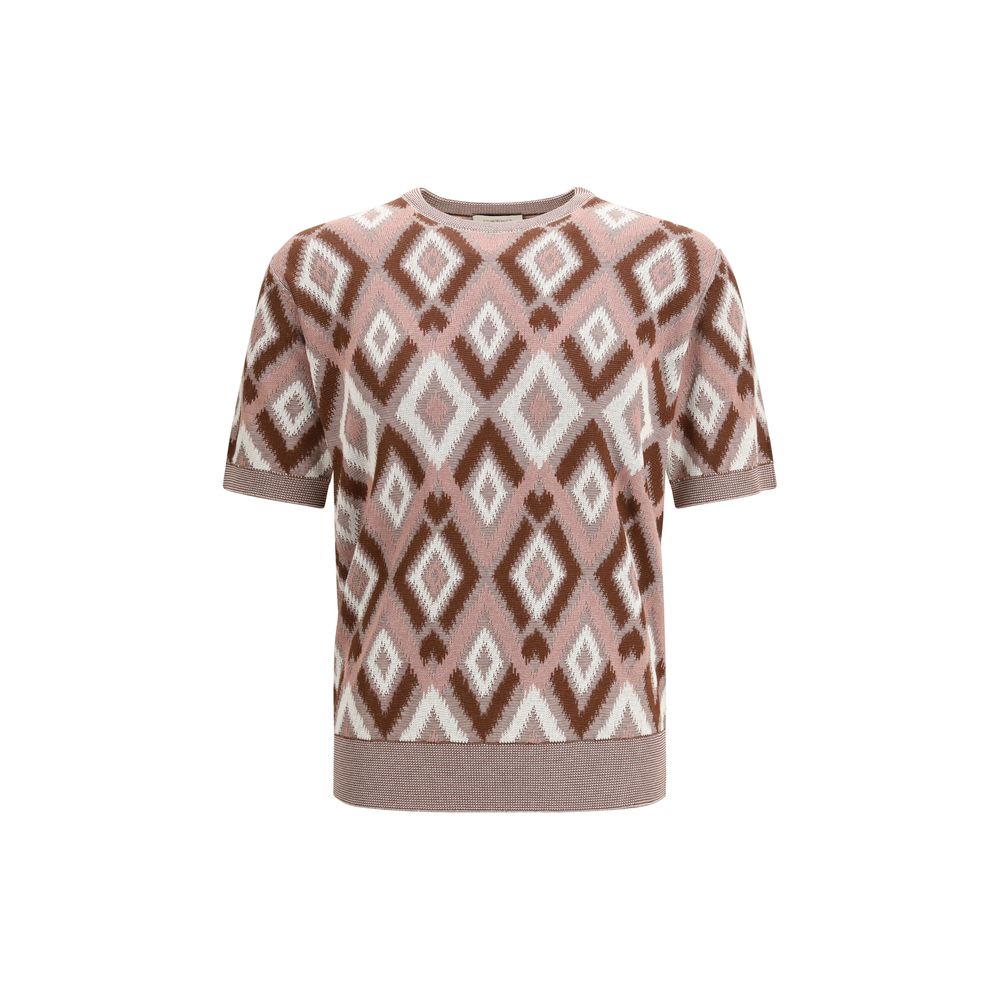 Piacenza Cashmere Multicolor Cotton Sweatshirt