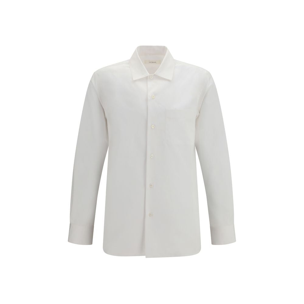 Umit Benan White Cotton Dress Shirt