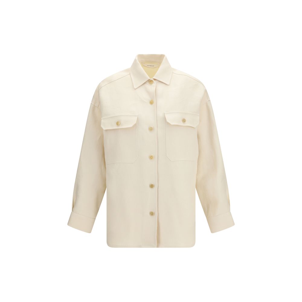 Umit Benan Beige Linen Shirt
