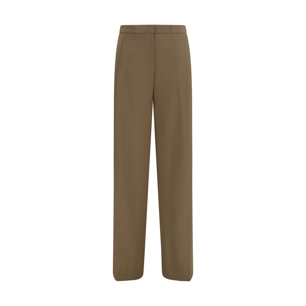 Lardini Brown Wool Oves Aries Casual Pants