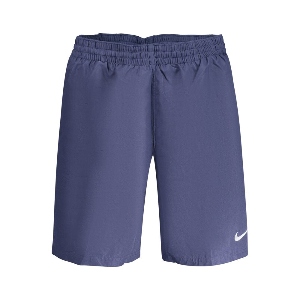 Nike Blue Polyester Men's Swim Boxer