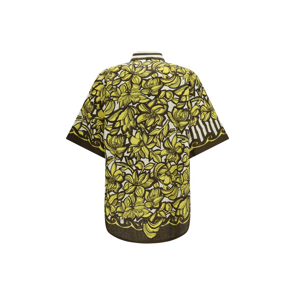 Alemais Multicolor Hemp Shortsleeve Shirt
