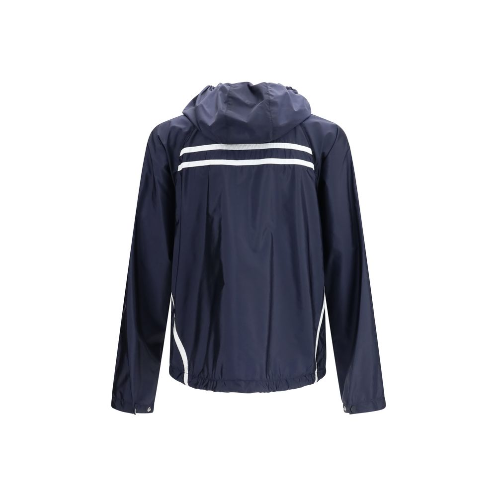 Prada Blue Nylon Shell Jacket