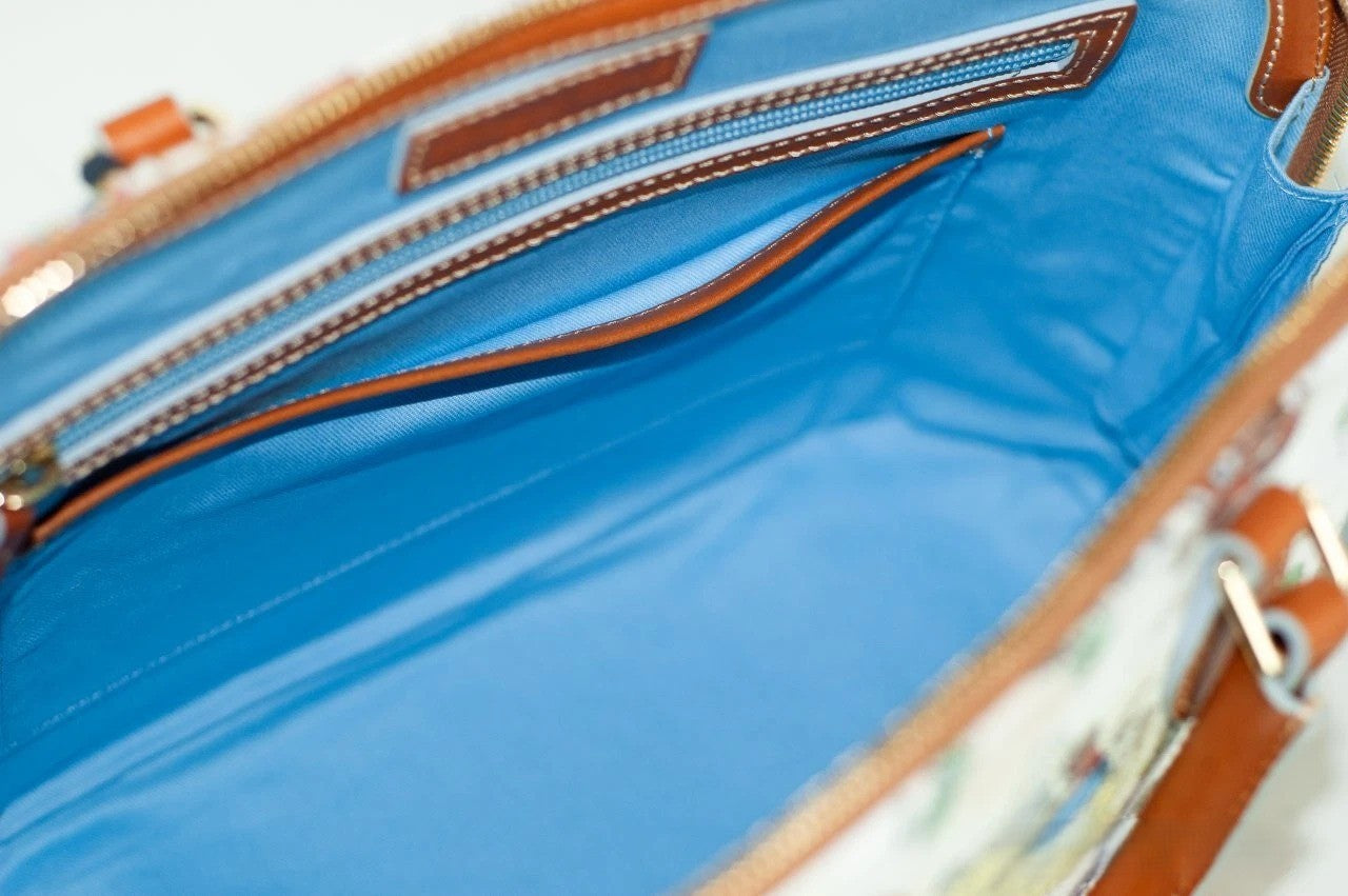 Dooney & Bourke Disney Pixar Maps Satchel Crossbody Bag Purse