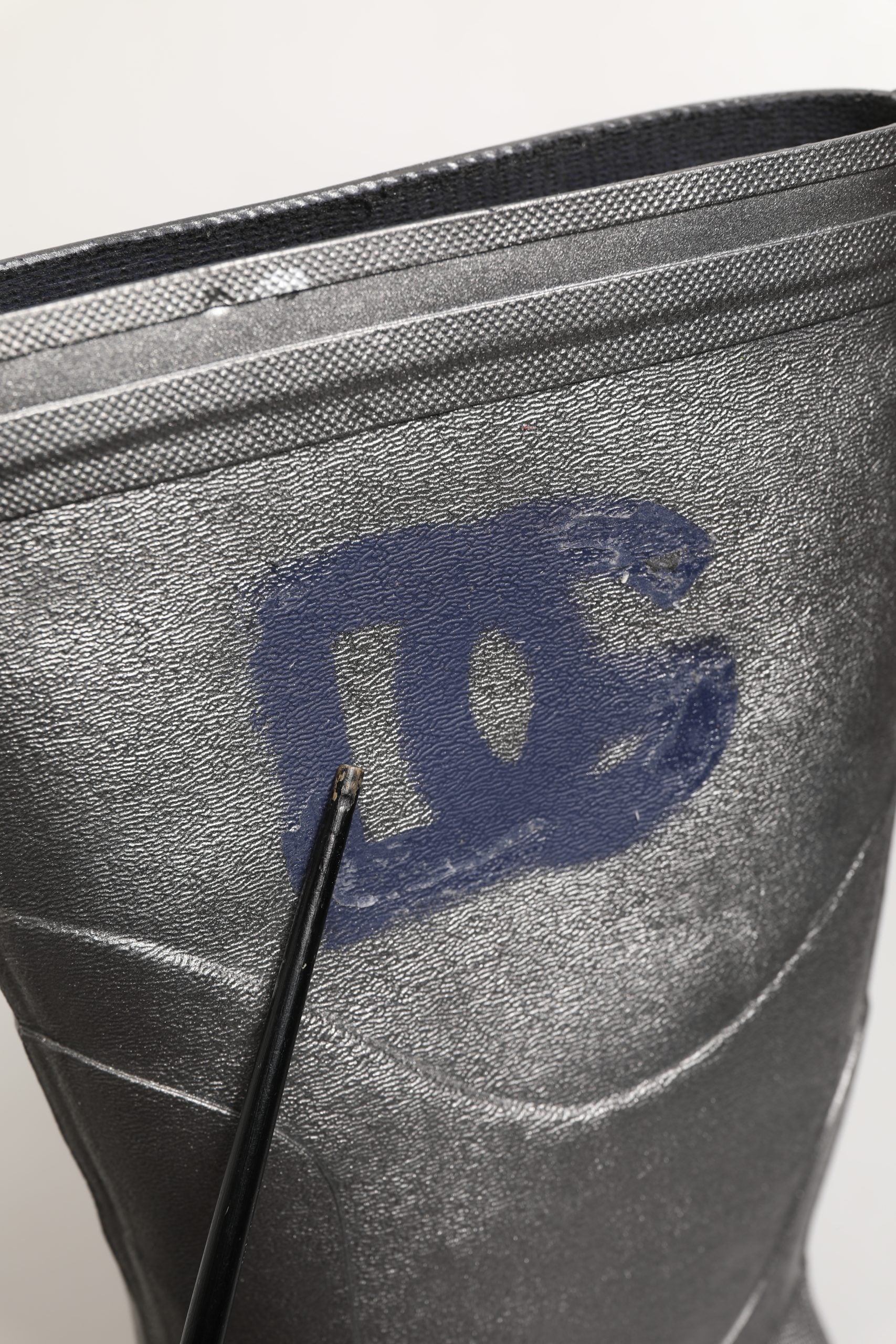 Dolce & Gabbana Metallic Silver Pull On Rain Boots Men Shoes