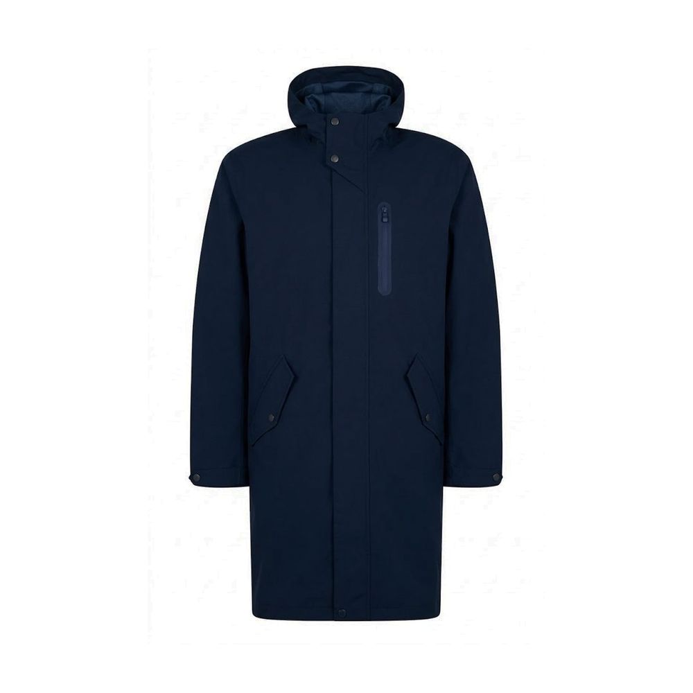 Herno Blue Polyester Coat