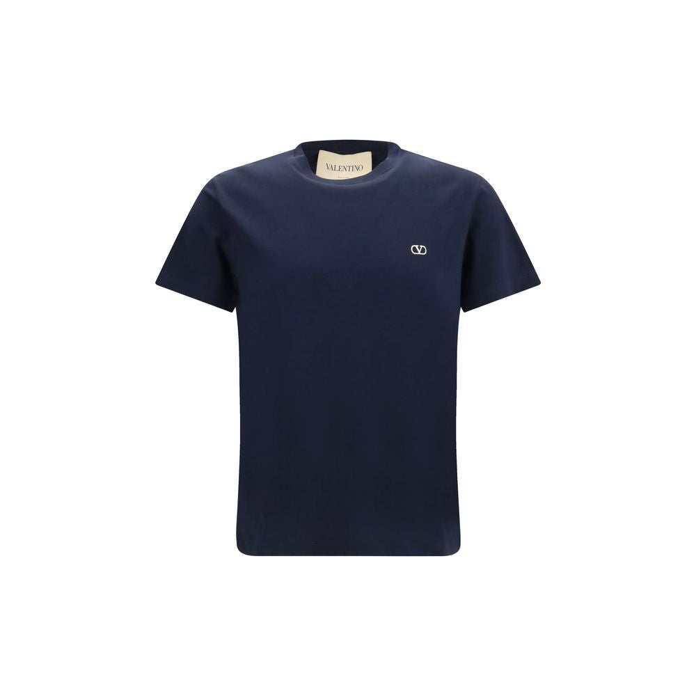 Valentino Garavani Blue Cotton T-Shirt
