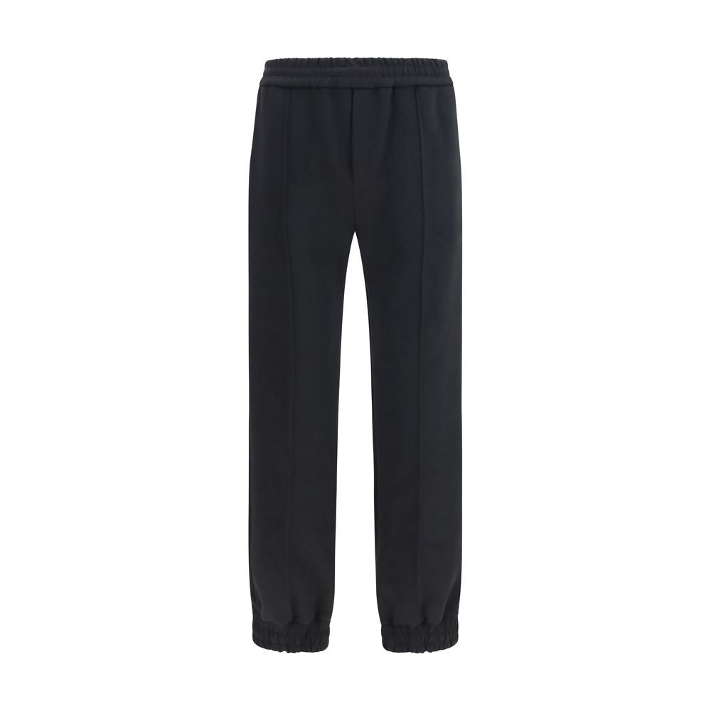 Valentino Garavani Black Cotton Joggers (Workout Pants)