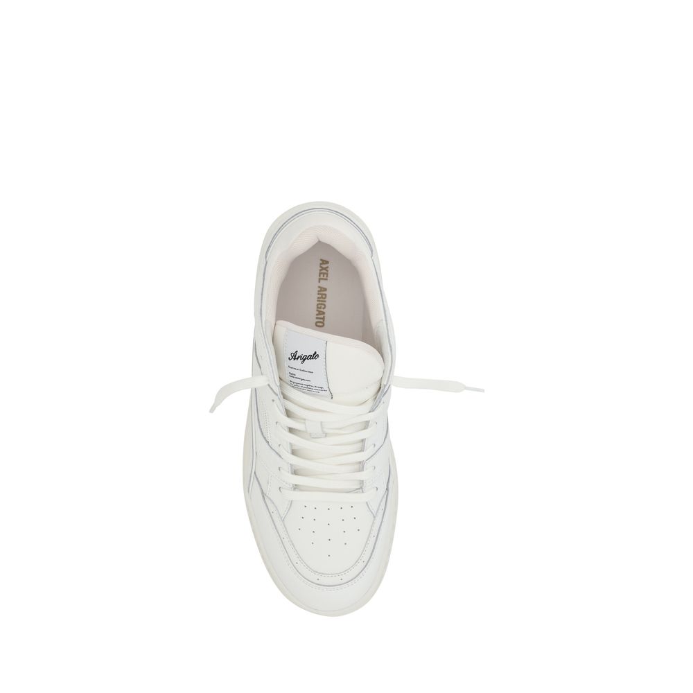 Axel Arigato White Calf Leather Bos Taurus Athletic Sneakers