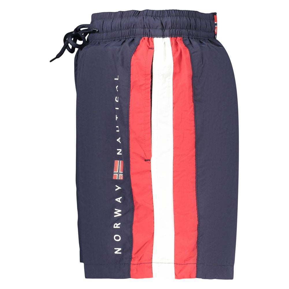 Norway 1963 Blue Polyamide Men's Swimwear