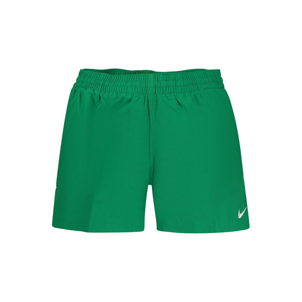 Nike Green Polyester Men's Swimwear