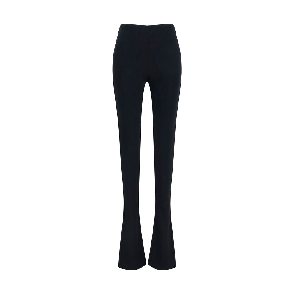Gucci Black Viscose Flared Pants
