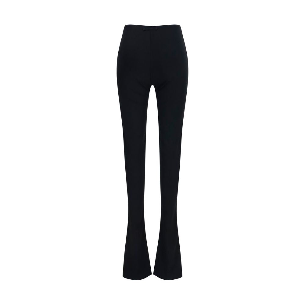 Gucci Black Viscose Flared Pants