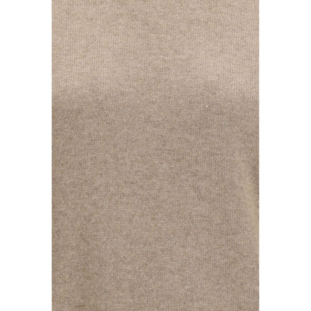 Brunello Cucinelli Brown Cashmere Turtleneck
