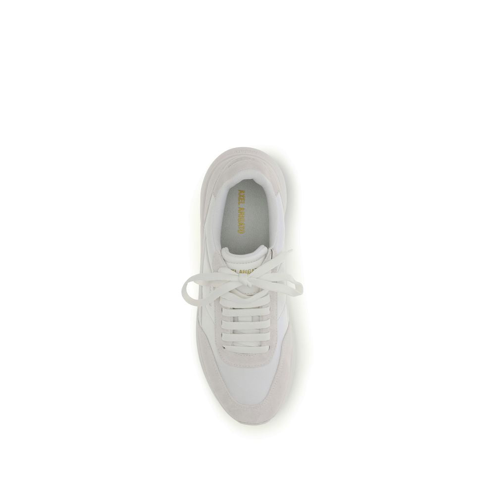 Axel Arigato White Calf Leather Bos Taurus Athletic Sneakers
