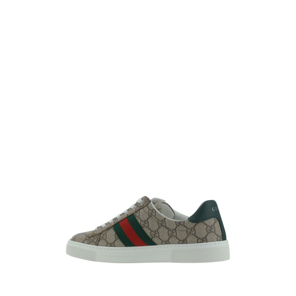 Gucci Multicolor Fabric Platform Sneakers