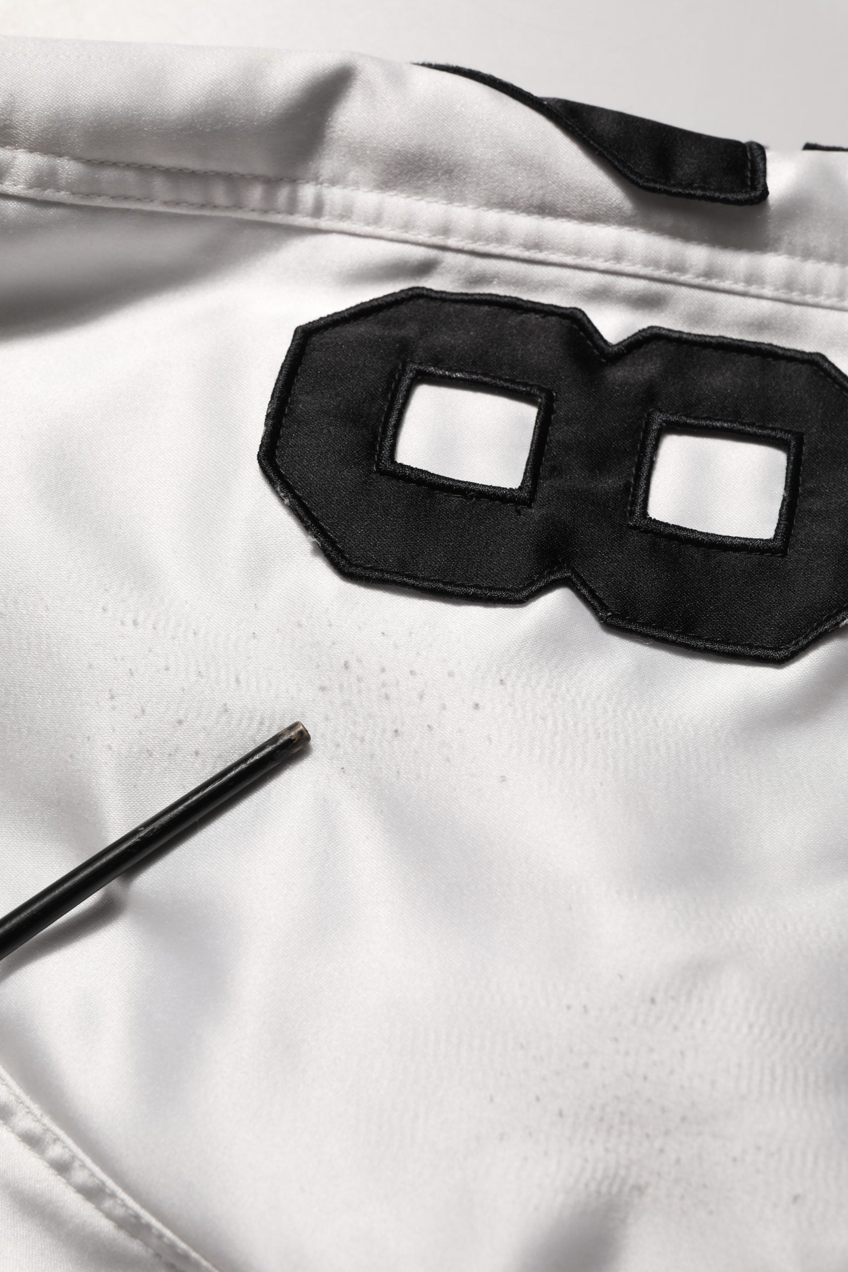 Dolce & Gabbana White DG Logo Polyester JerseyBomber Jacket