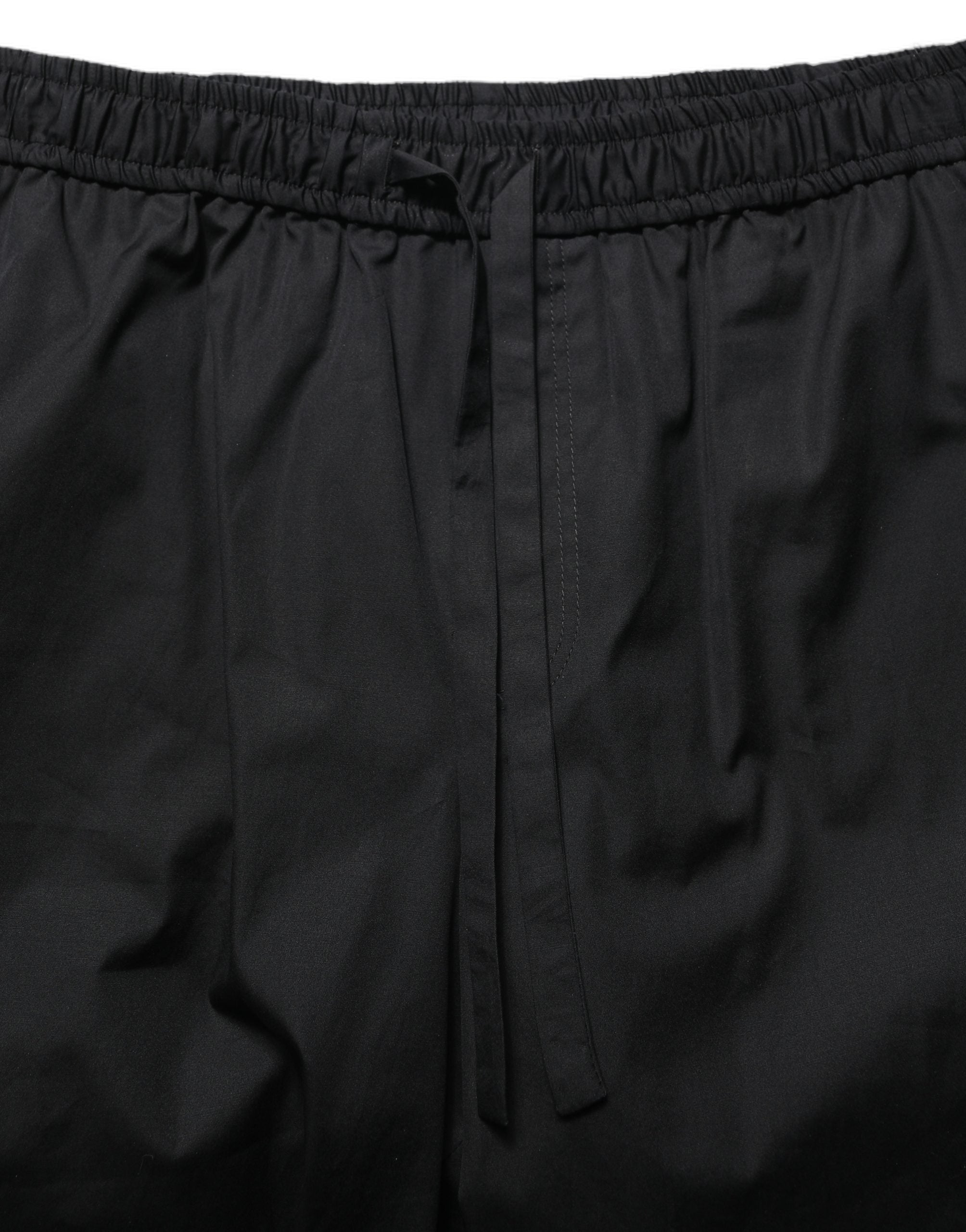 Dolce & Gabbana Black Cotton Sweatshorts Men Bermuda Shorts