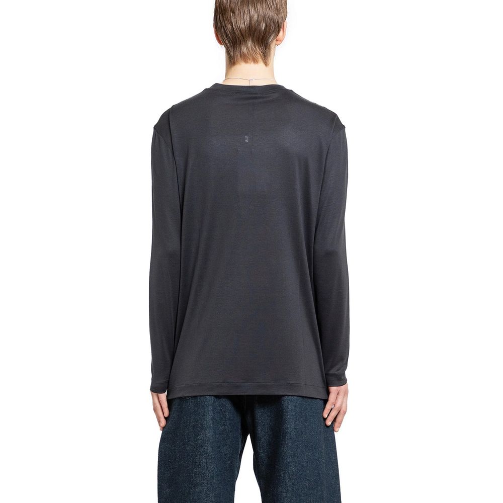 Lemaire Black Silk T-Shirt