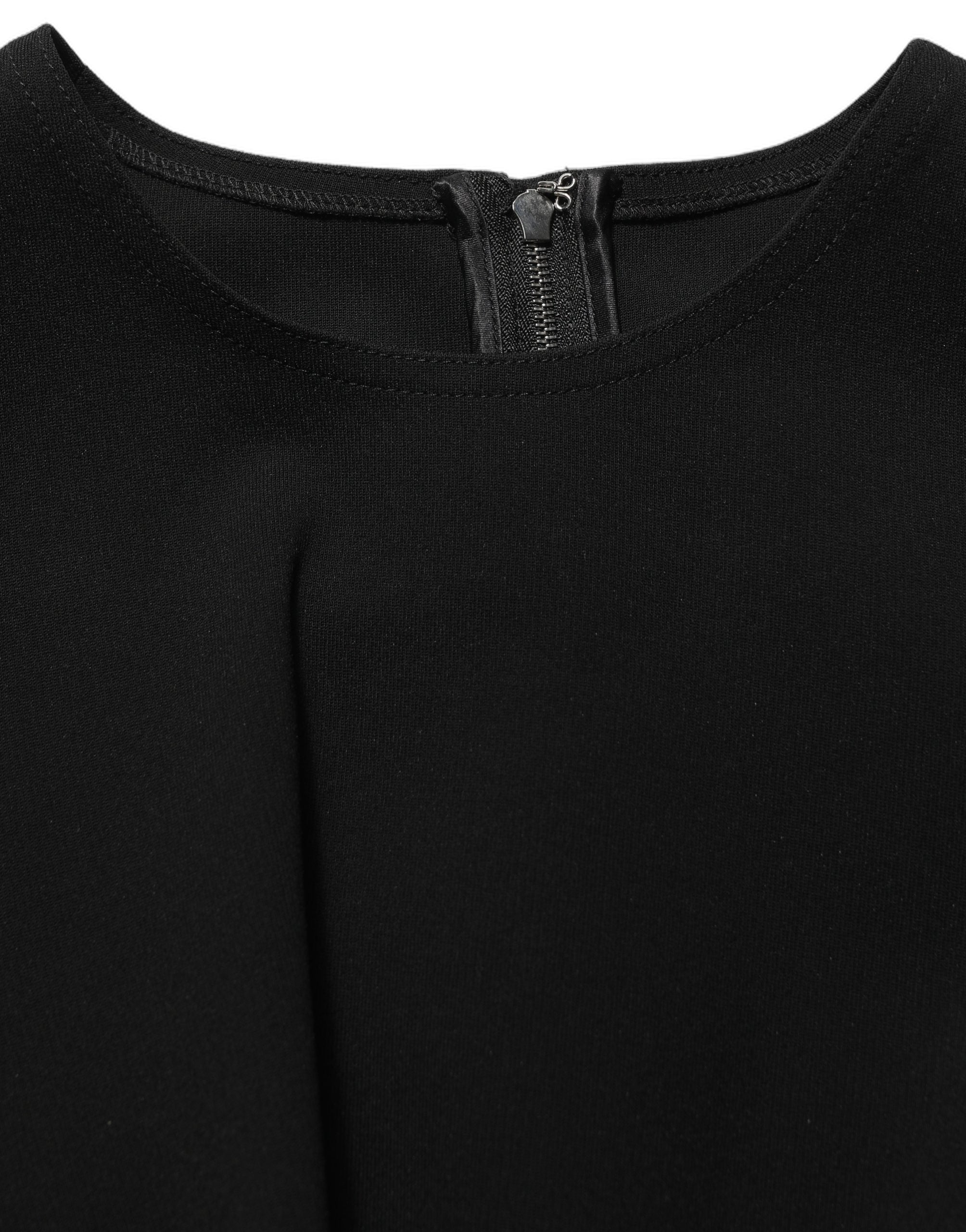 Dolce & Gabbana Black Cut Out Detail Sleeveless Maxi Dress