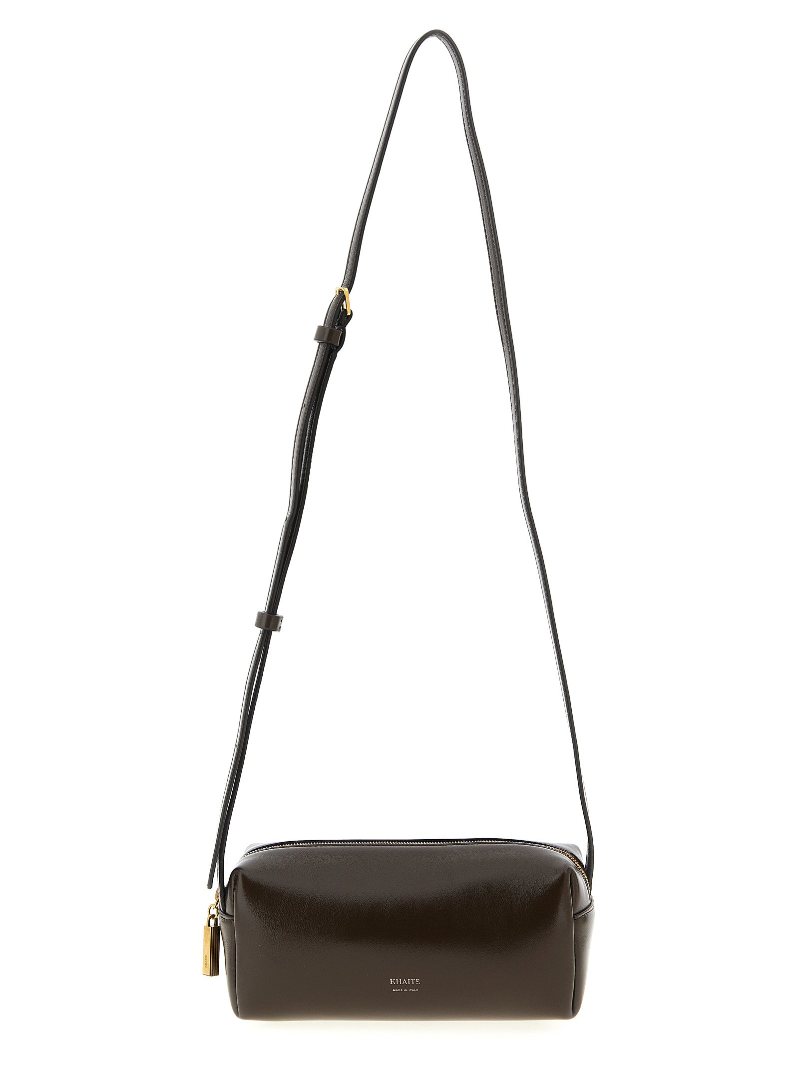Khaite Brown Calfskin Crossbody Bag