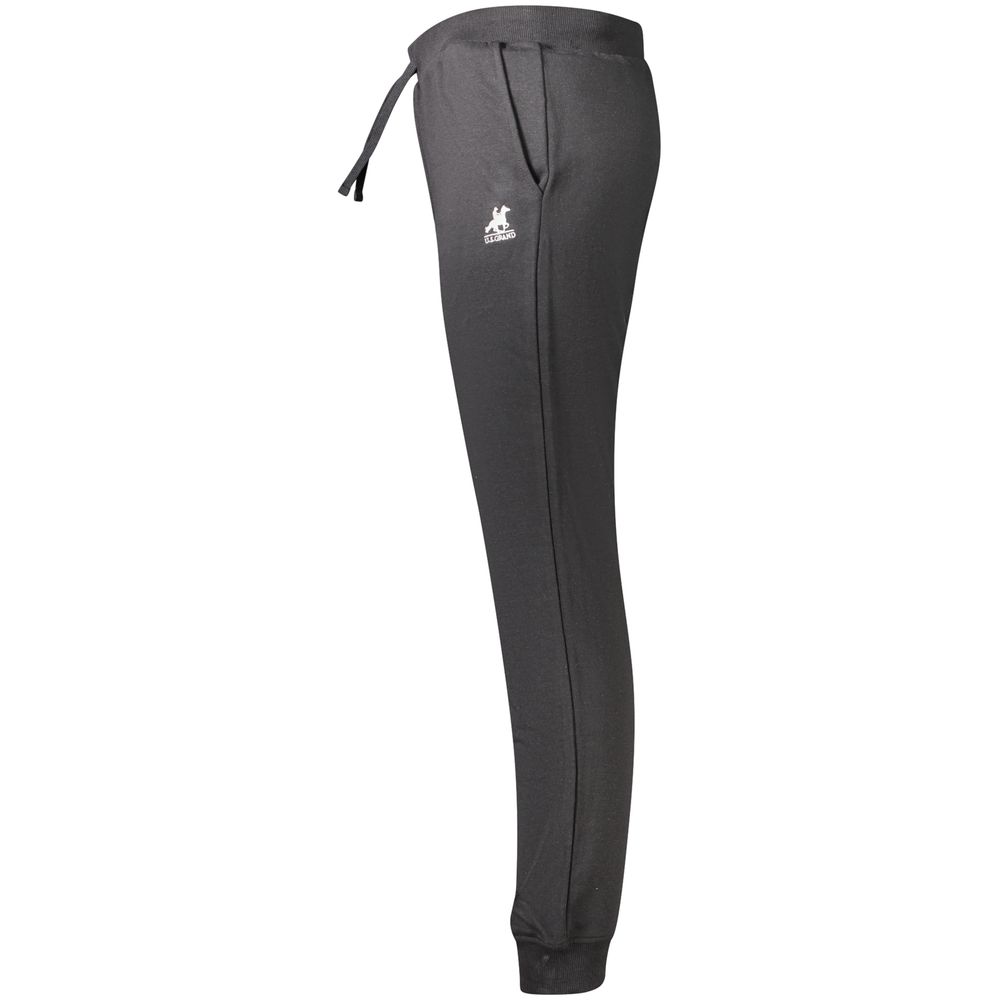 U.S. Grand Polo Black Cotton Men's Trouser