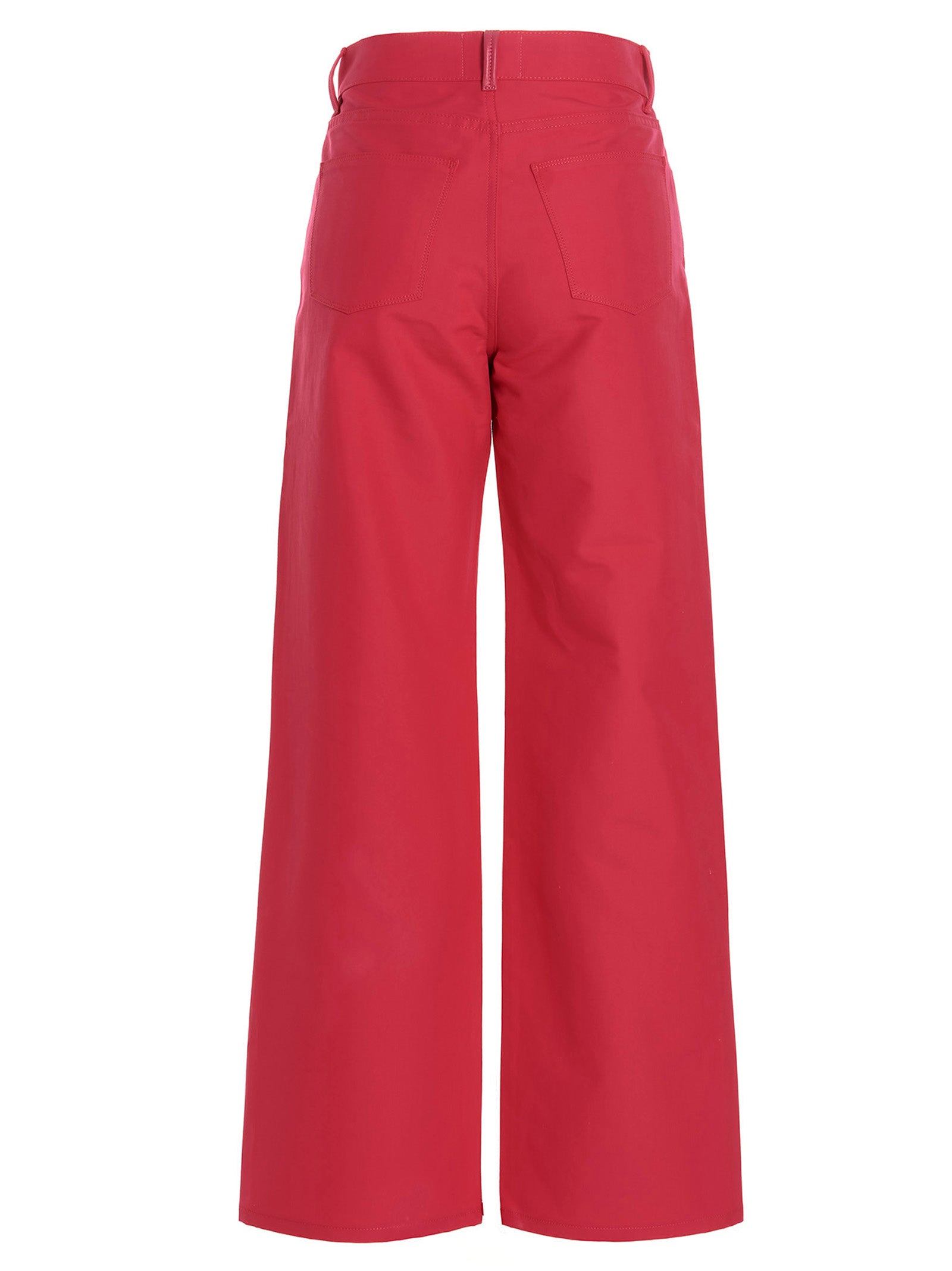 Wandler Fuchsia Cotton Casual Pants