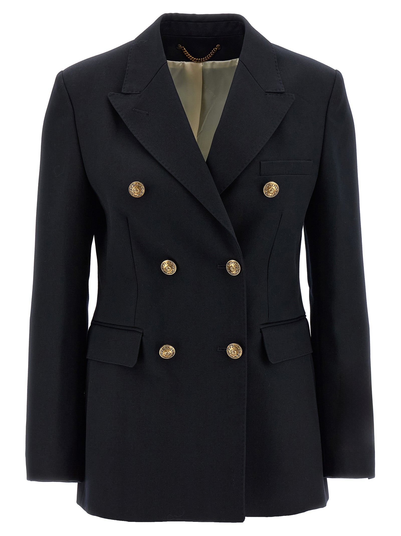 Golden Goose Blue Polyester Blazer